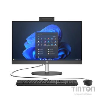 Комп'ютер HP ProOne 240 G10 AiO / Ultra5 125U, 8, 512, WiFi, кл+м (D10FBET)