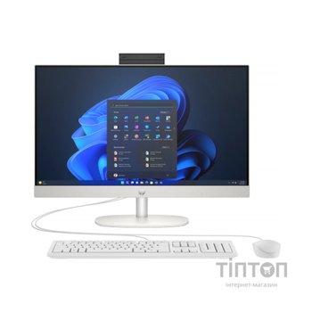 Комп'ютер HP ProOne 240 G10 / i5-1334U, 16, 512, K&M, Cam, WiF, W11Pro (B70V9AT)