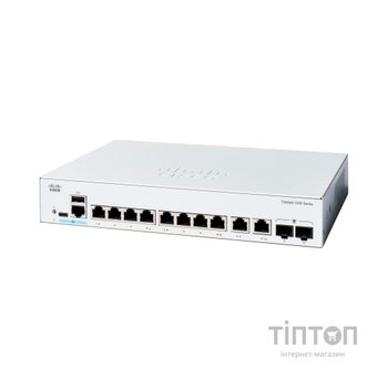 Комутатор мережевий Cisco C1200-8T-E-2G