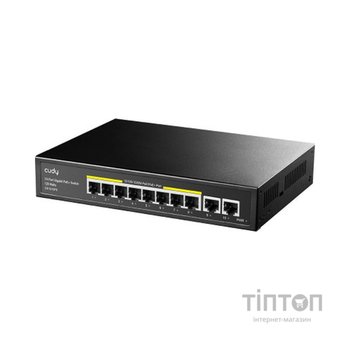 Комутатор мережевий Cudy GS1010PE