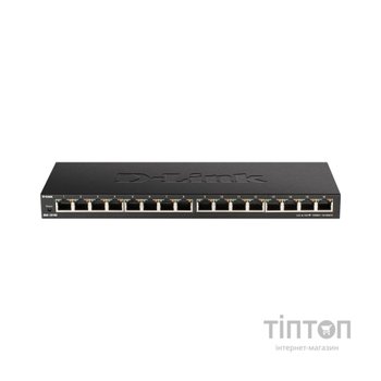 Комутатор мережевий D-Link DGS-1016S/E