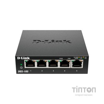 Комутатор мережевий D-Link DGS-105/E