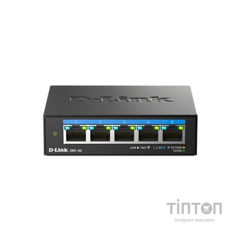Комутатор мережевий D-Link DMS-105