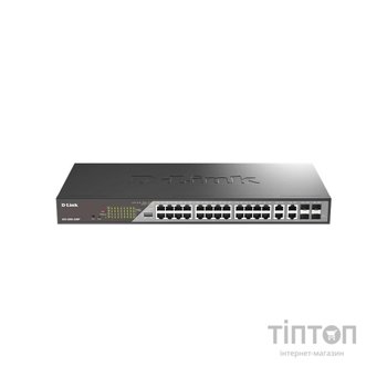 Комутатор мережевий D-Link DSS-200G-28MP