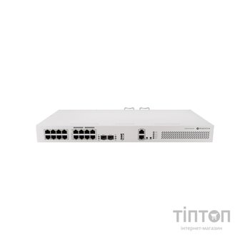Комутатор мережевий Mikrotik CRS418-8P-8G-2S+RM