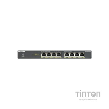 Комутатор мережевий Netgear GS308PP-100EUS