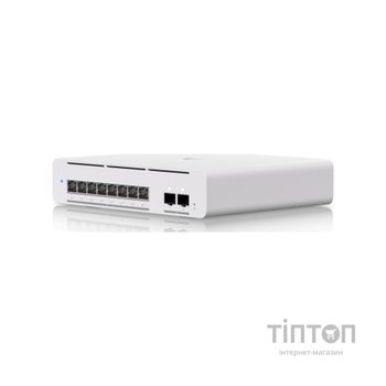 Комутатор мережевий Ubiquiti USW-PRO-XG-8-POE