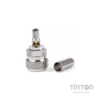 Конектор N Type Female обжим RG58/RG142/RG223/LMR-195/3D-FB/SYV50-3 Voltronic (YT42114)