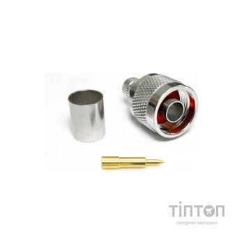 Конектор N Type Male обжим RG-8/RG-213/LMR400/SYV-50-7/7D-FB Voltronic (YT42112)
