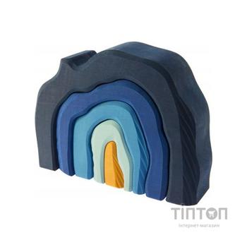 Конструктор Nic деревянный Пещера Синий (NIC523323)