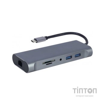 Концентратор Cablexpert USB-C 7-in-1 (A-CM-COMBO7-01)