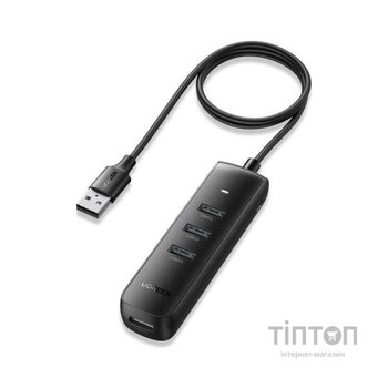 Концентратор Ugreen CM416 4-port 1.0m USB2.0 active (80657)