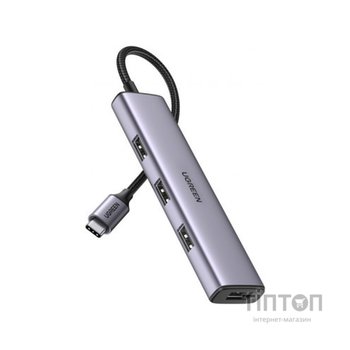 Концентратор Ugreen USB-C to 4xUSB (20841)
