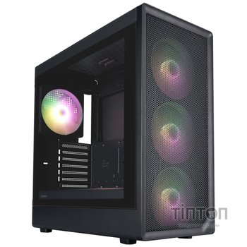 Корпус 1stPlayer AU8-BK-4FE7-14 Black