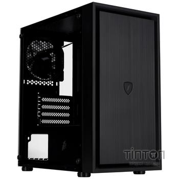 Корпус 1stPlayer B5-M-BK-3F Black без БЖ