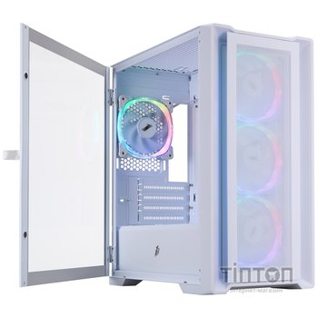 Корпус 1stPlayer T4-WH-4FS7-W White