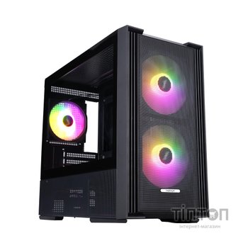 Корпус для ПК 1stPlayer AU6-BK-2FA7-14-2FA7R-1FA7