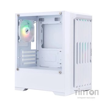 Корпус для ПК 1stPlayer H2-WH-4F7-W