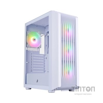 Корпус для ПК 1stPlayer H6-WH-4F7-W