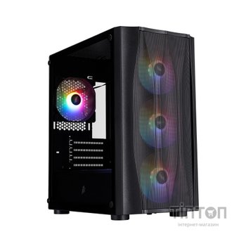 Корпус для ПК 1stPlayer X3-M-BK-4F1