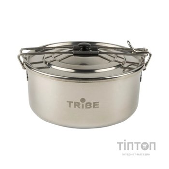 Котел туристичний Tribe Tourist Pot 0,9 л сталевий (T-FH-0007-metal)
