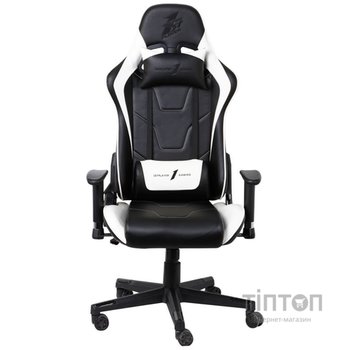 Крісло для геймерів 1stPlayer FK2 Black White