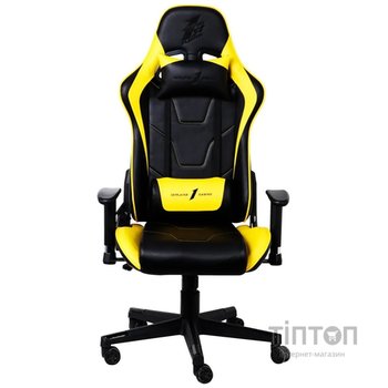 Крісло для геймерів 1stPlayer FK2 Black/Yellow