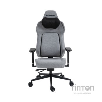Крісло ігрове GamePro GC925G Fabric Gray (GC925G)
