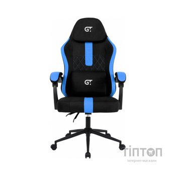 Крісло ігрове GT Racer X-2326 Black/Blue (X-2326 Fabric Black/Blue)