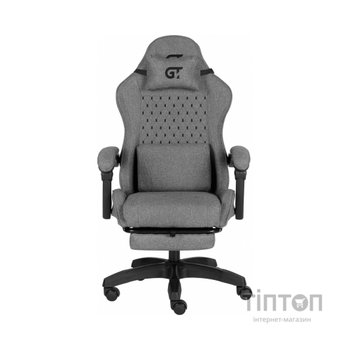 Крісло ігрове GT Racer X-2339 Black/Gray (X-2339 Fabric Black/Gray)