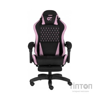 Крісло ігрове GT Racer X-2339 Black/Pink (X-2339 Fabric Black/Pink)