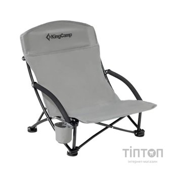 Крісло складане KingCamp Beach Chair Grey (KC1919_GREY)
