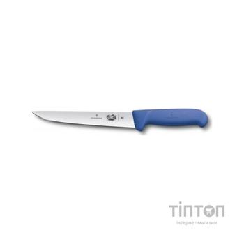 Кухонний ніж Victorinox Fibrox обвалочный 18 см, синий (5.5502.18)