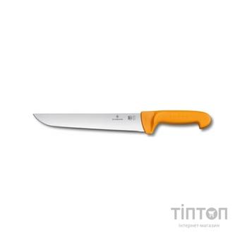 Кухонний ніж Victorinox Swibo, Butcher, оранжевый, 26 см (5.8431.26)