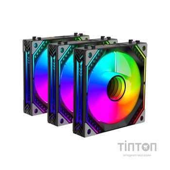 Кулер до корпусу 2E Magic Mirror ACF120MB-ARGB, 3x120мм (2E-ACF120MB-ARGB)