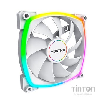 Кулер до корпусу MONTECH RX140 PWM WHITE