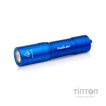 Ліхтар Fenix E01 V2.0 Blue (E01V20blue)