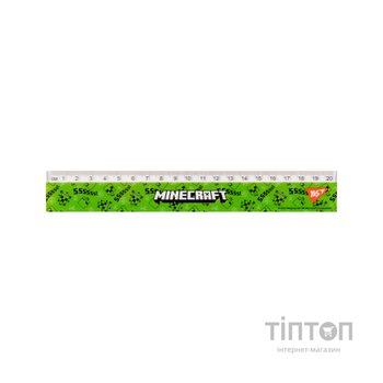 Лінійка Yes Minecraft Spring 20 см (370666)