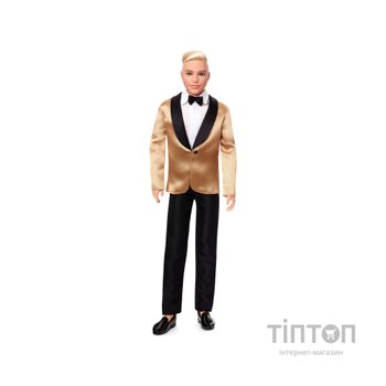 Лялька Barbie Signature Святковий Кен блондин (JGK55)