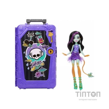 Лялька Monster High Набір-сюрприз Кошмарні канікули Жахо-секрети Джиніфаєр (JDR52)