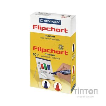 Маркер Centropen Flipchart 8550 2,5 мм, round tip, blue (8550/03)