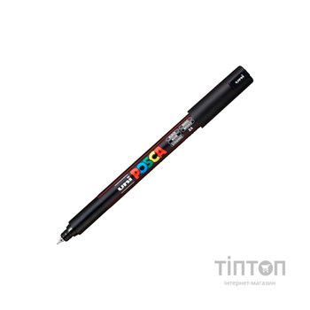 Маркер UNI Posca PC- 1MR 0.7 мм Чорний (PC-1MR BLACK(N))