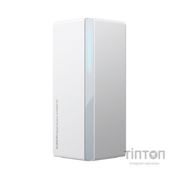 Маршрутизатор Xiaomi Mesh System AX3000 NE 1pack EU (DVB4459GL)