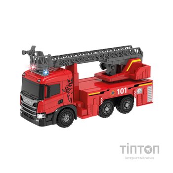 Машинка для дітей TechnoDrive Super Big Truck Пожежна машина Scania (5005KS)