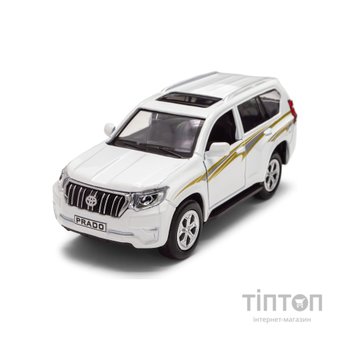 Масштабна модель автомобіля TechnoDrive Toyota Prado білий (KM250425W)