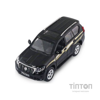Масштабна модель автомобіля TechnoDrive Toyota Prado чорний (KM6189D)