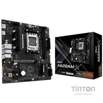 Материнська плата ASRock A620AM-X Socket AM5