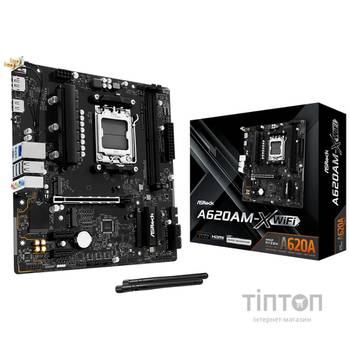 Материнська плата ASRock A620AM-X WiFi Socket AM5