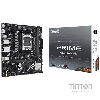 Материнська плата Asus Prime A620AM-K Socket AM5