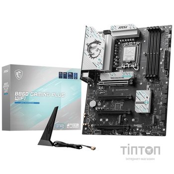 Материнська плата MSI B860 Gaming Plus WiFi Socket 1851